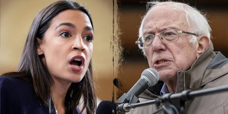 Bernie Sanders gets up during interview after ‘nonsense’ question about AOC